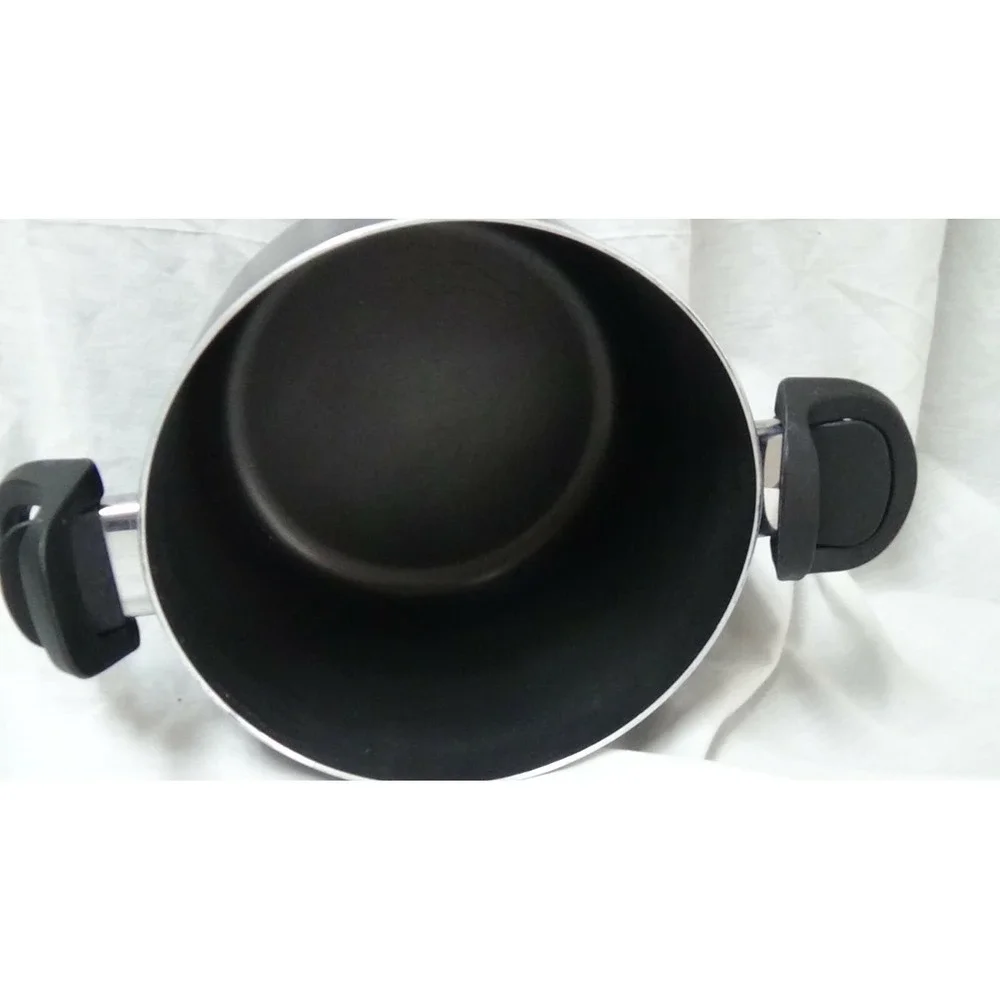 Stock Pot with Strainer Lid Stainless Steel 6 Quart Non-stick Finish #080